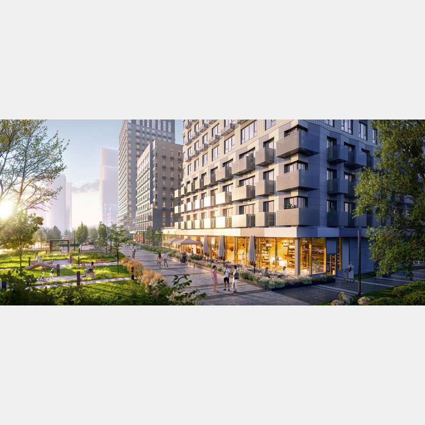 1-к. квартира, 33,6 м², 8/20 эт.