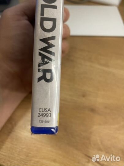 Call of Duty: Black Ops Cold War диск для PS4 нов