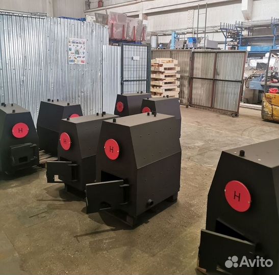 Котёл твердотопливный Гермес