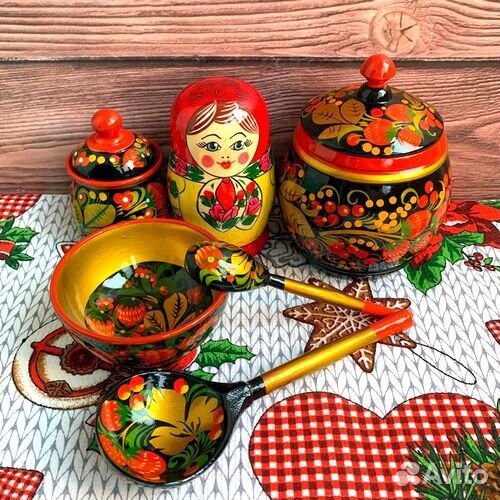 Хохлома набор