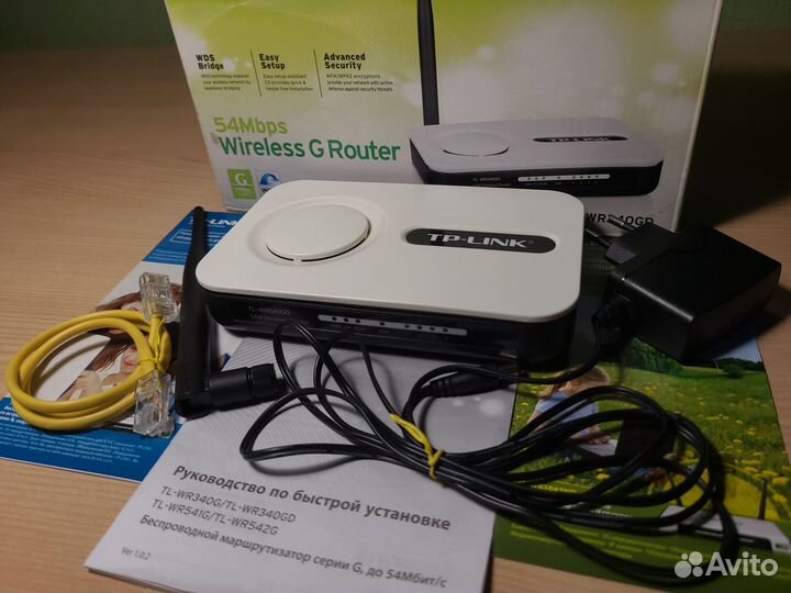 WiFi роутер TP-Link TL-WR340GD