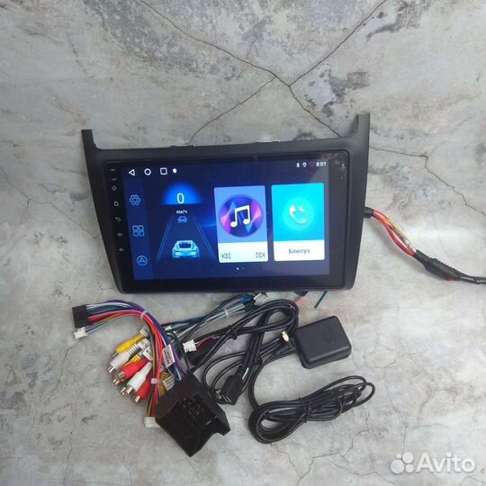 Штатная магнитола на volkswagen polo