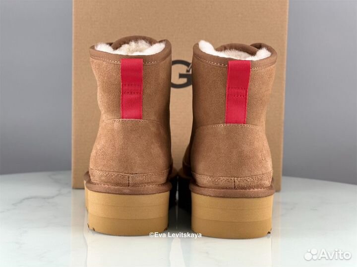 Угги Ugg Neumel Platform Zip Chestnut
