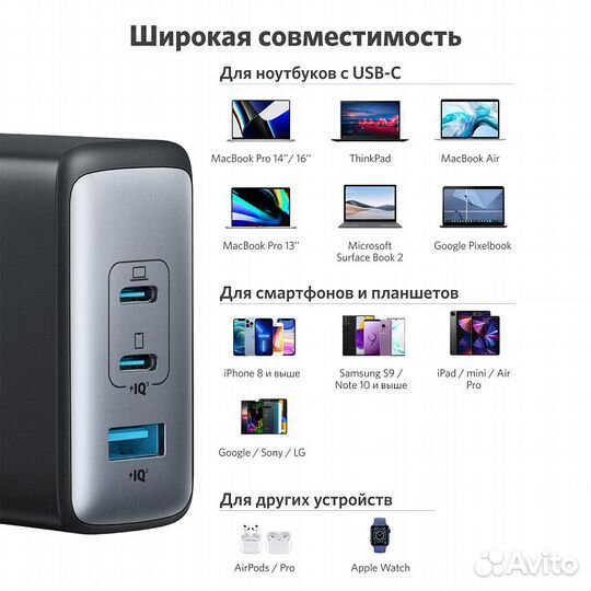 Сетевое зарядное устройство Anker PowerPort Nano