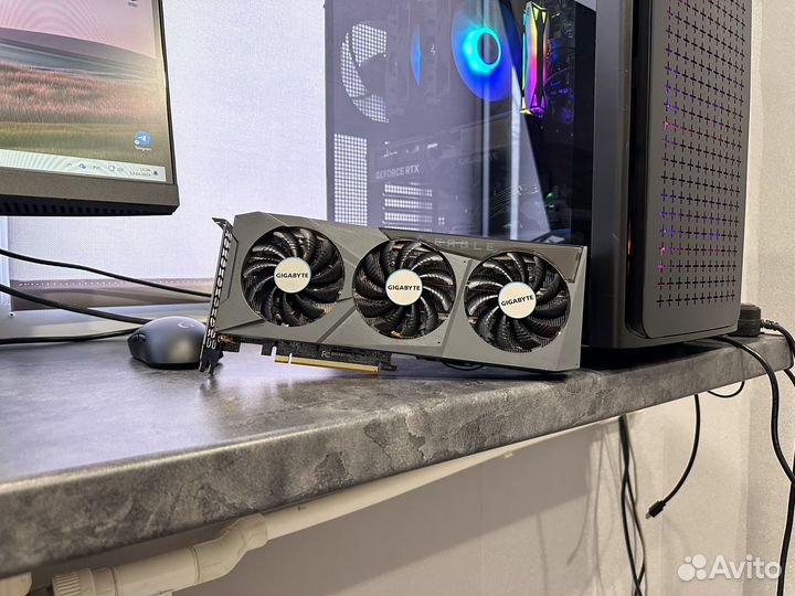 Видеокарта Rtx 3070 8gb на гарантии