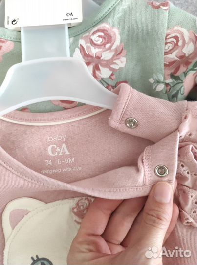 Джемпер для девочки C&A 74