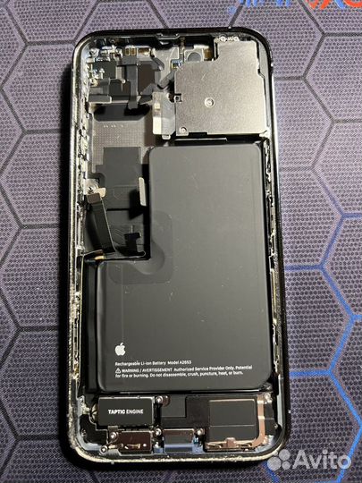 Корпус в сборе iPhone 13 Pro.Голубой,черный,серебр