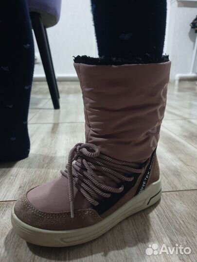 Сапоги для девочки ecco