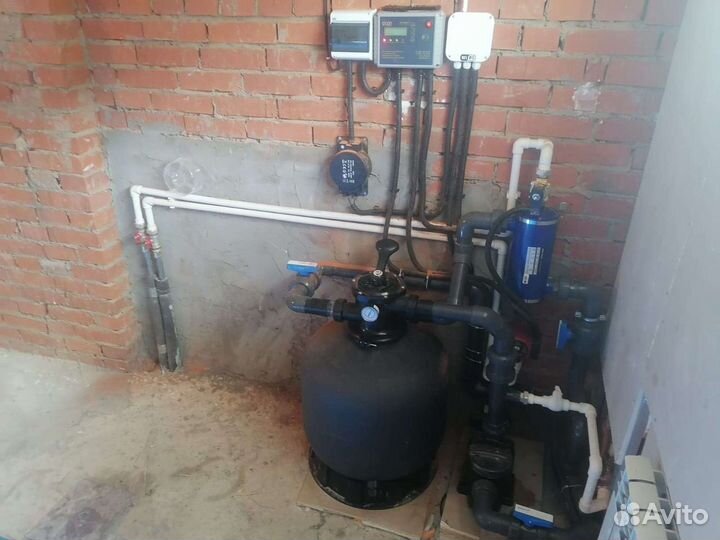 Подбор, монтаж оборудования для бассейна. Обслужив