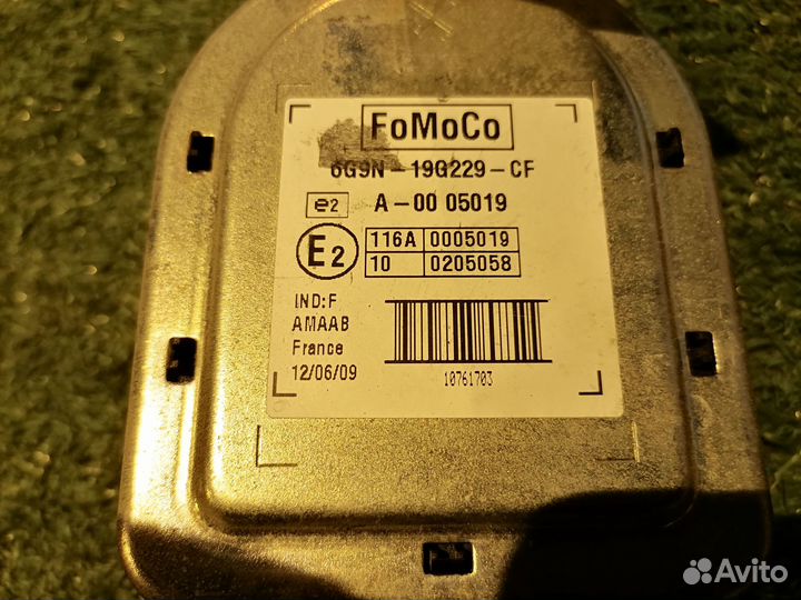 Сирена 6G9N-19G229-CF Volvo V70 BW