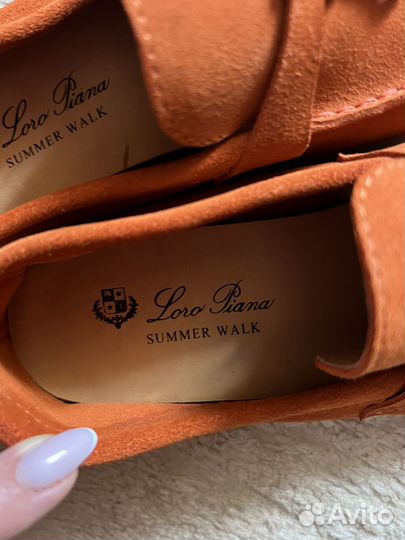 Лоферы Loro piana summer walk