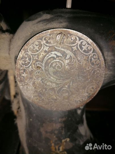 Швейная машина zinger на чугунной станине 19век