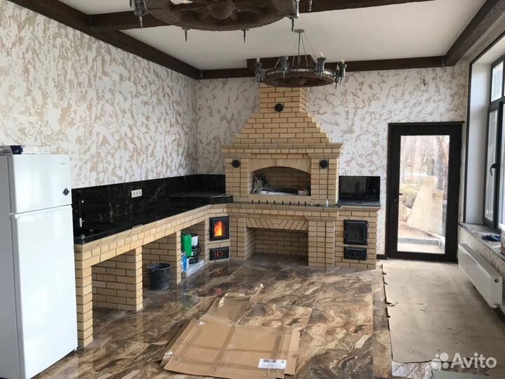 Каминная печь, мангал