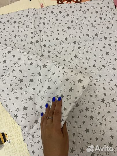 Комплект в коляску подушка матрас одеяло