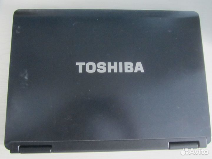 Ноутбук на запчасти рабочий toshiba