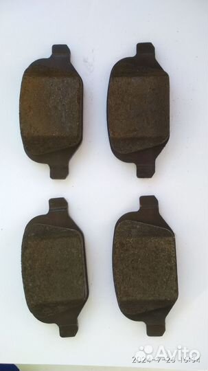 Тормозные колодки задние на лада Веста