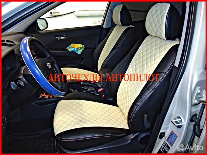 Чехлы Автопилот Hyundai Solaris 1 Sd из экокожи