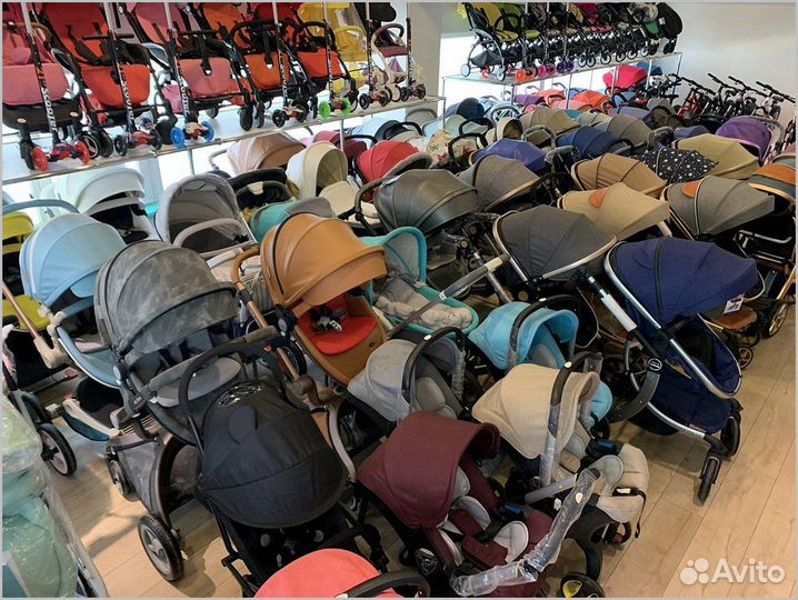 Новые коляски со склада с Питере