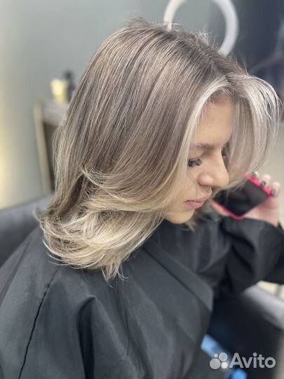 Окрашивание волос