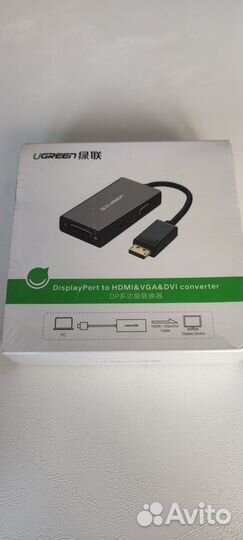 Переходник Ugreen MD114 Mini DisplayPort to hdmi/V