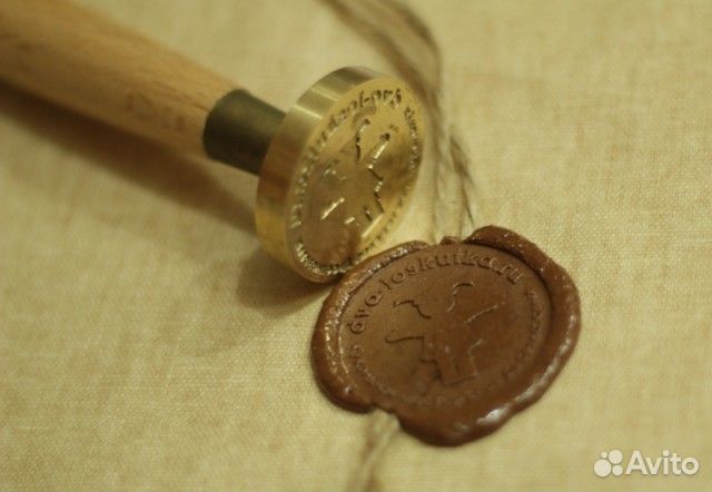 Металлические печати для опечатывания и сургуча