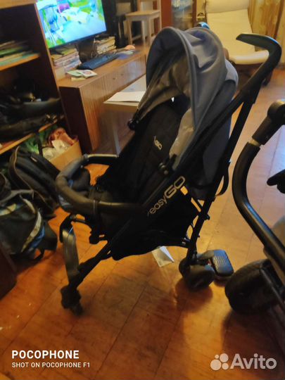 Прогулочная коляска easyGO Nitro, sapphire