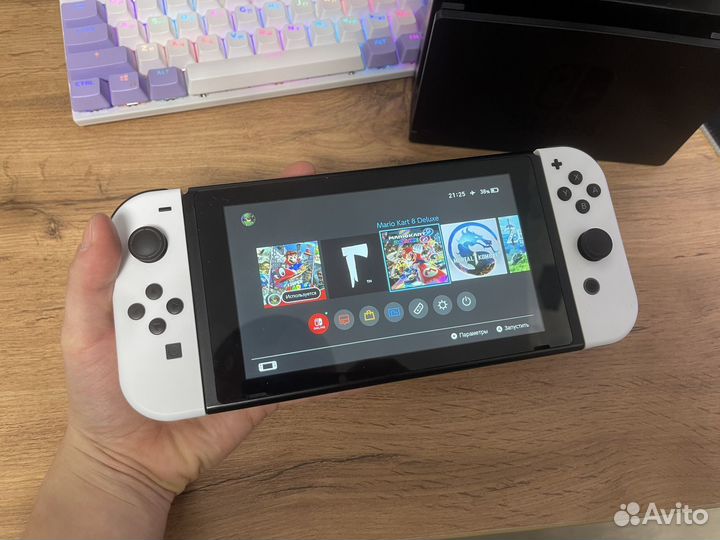 Nintendo switch прошитая 256gb