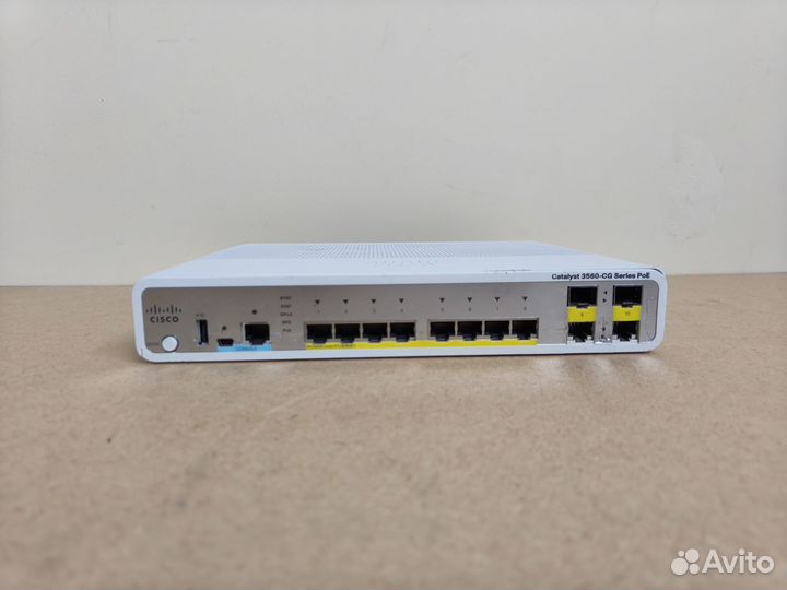 Коммутатор Cisco Catalyst WS-C3560CG-8PC-S