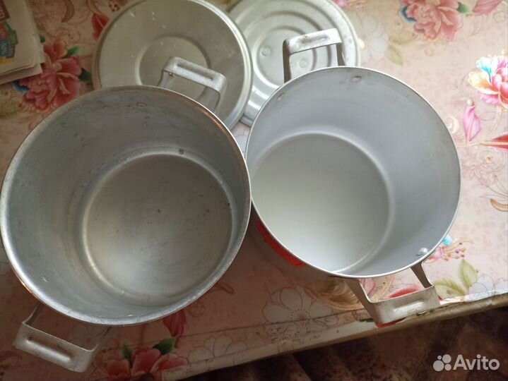 Кастрюля алюминиевая СССР новая