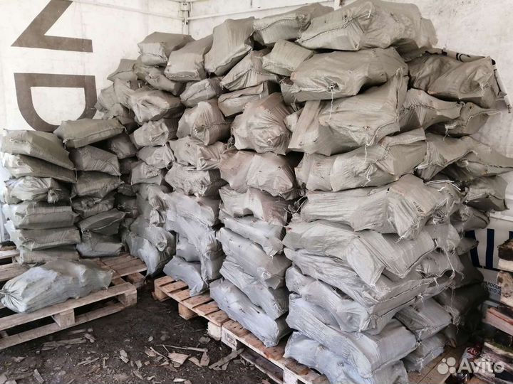 Дрова в мешках