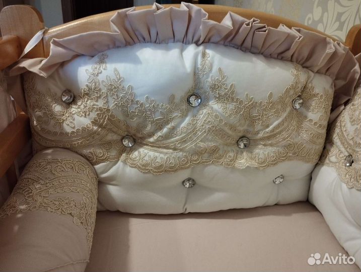 Бортики в детскую кроватку