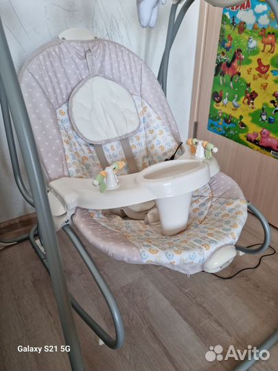 Детские электронные качели