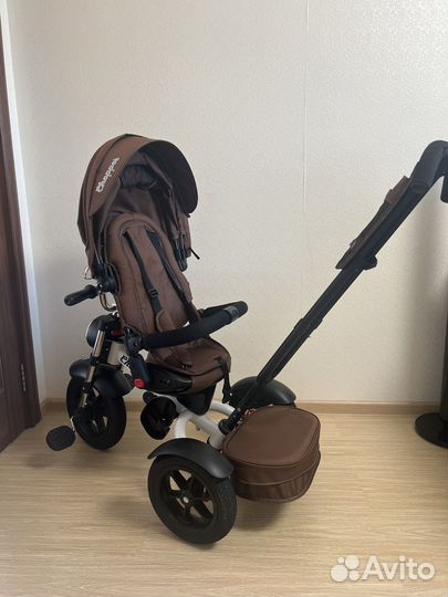 Трехколесный велосипед Chopper CH1, коричневый