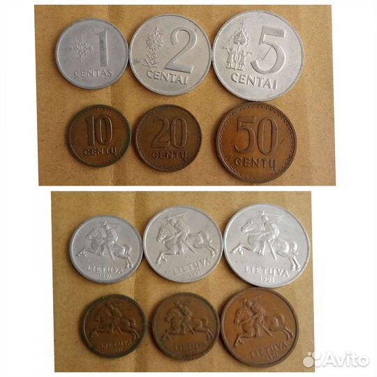 Монеты бывших республик СССР