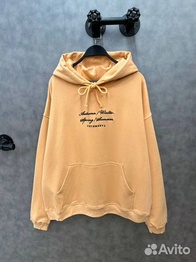 Мужское худи vetements хлопок 100%