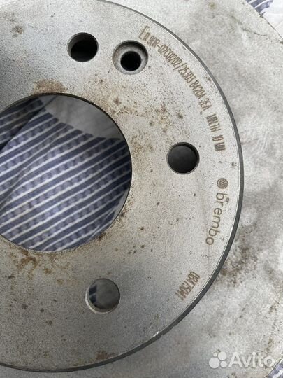 Передние диски тормозные Мерседес