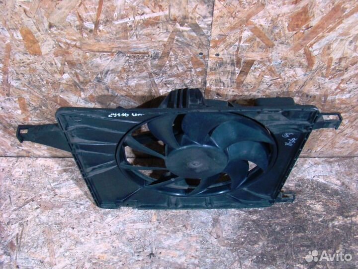 Nissan Qashqai J10 Вентилятор радиатора