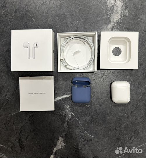 Наушники Apple Airpods 2/ Эпл Эирподс 2
