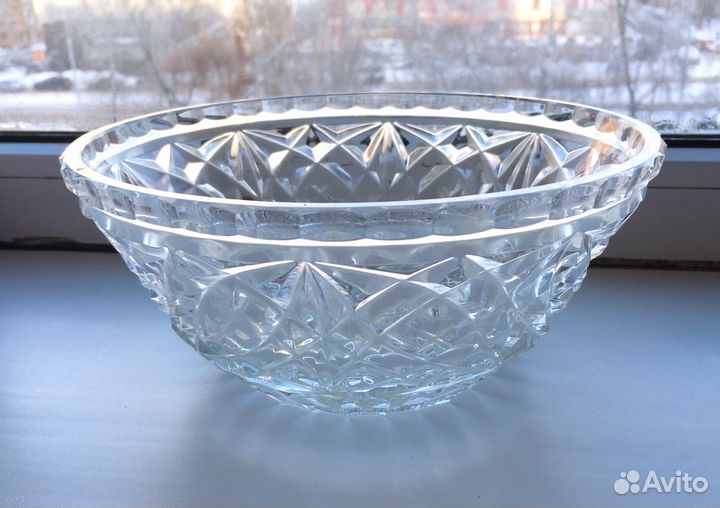 Хрустальный салатник