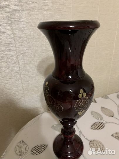 Ваза деревянная ручной работы