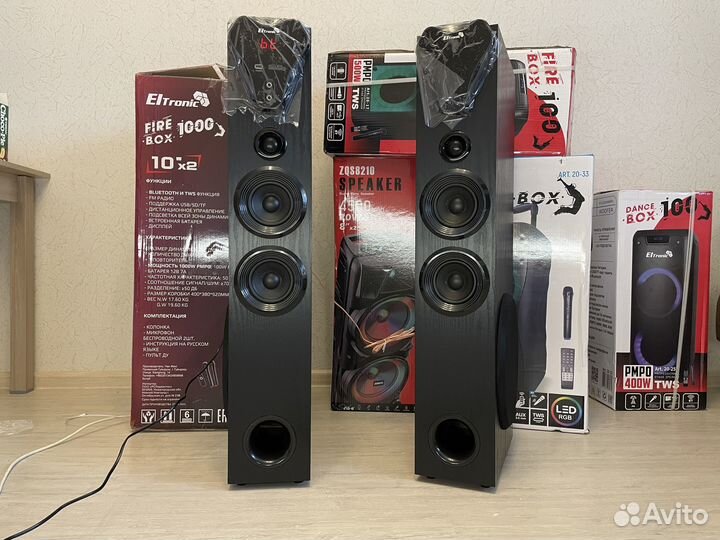 Колонки акустика Eltronic акустическая пара