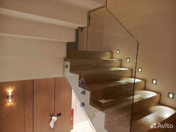 Ограждения для балконов Перила из стекла