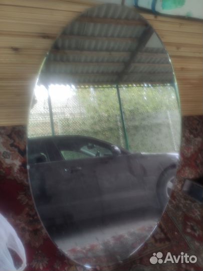 Зеркало овальное 100*60 см