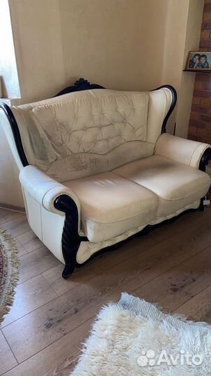 Перетяжка дивана кровати кресла