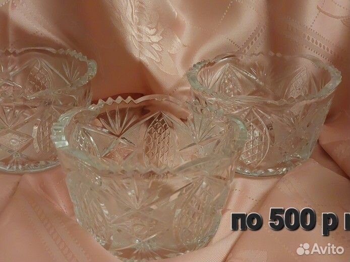 Хрустальная посуда СССР