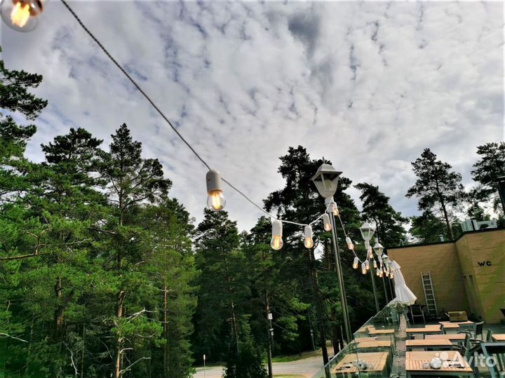 Ретро гирлянда для улицы