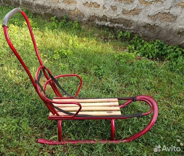 Санки двухместные
