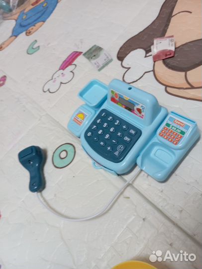Детская касса игрушечная новая