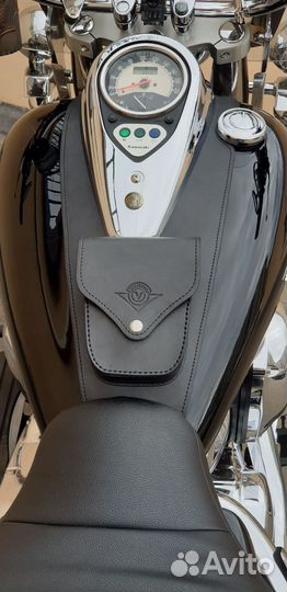 Kawasaki vulcan 900 накладка бака