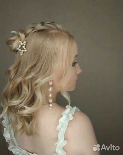 Прически, локоны, косы, пучки, афрокудри